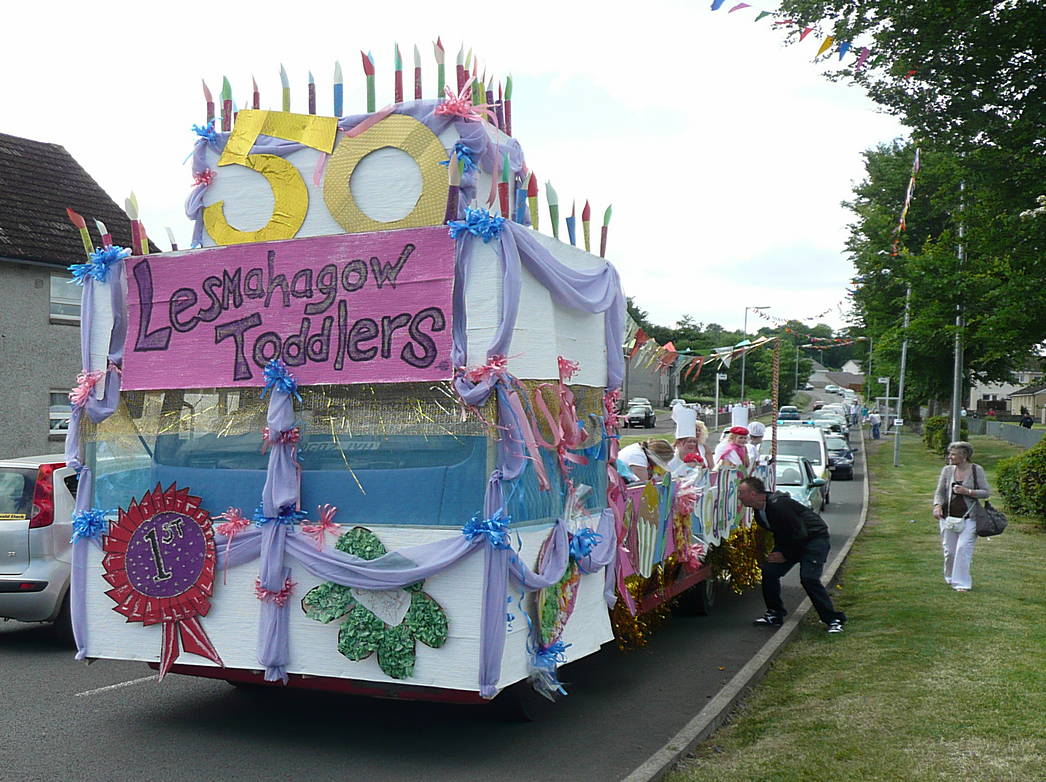 a 50th Anniversary cake for the Lesmahagow Highland Games