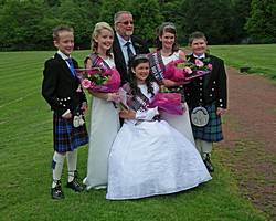 Tartan Queen and Court