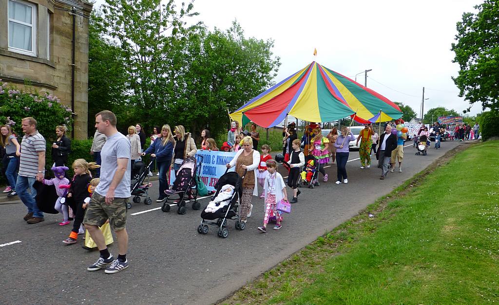 Sunday School walking float