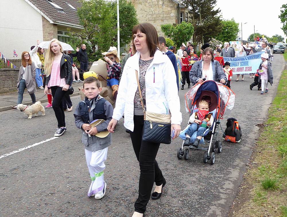 More of the procession