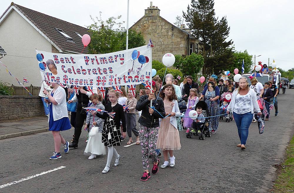 Bent Primary School's celebration of the Queen's birthday