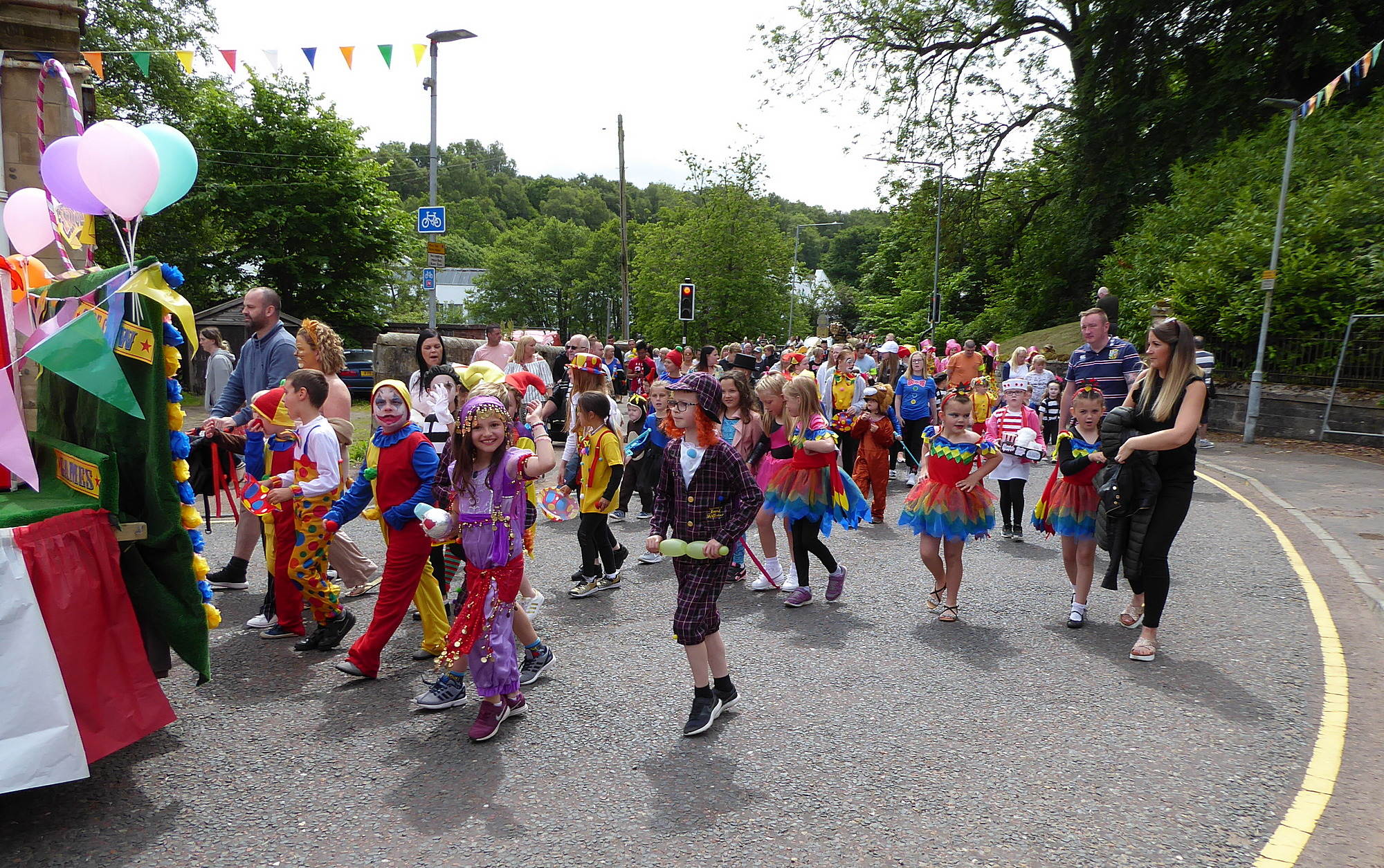 More circus people from Woodpark Primary