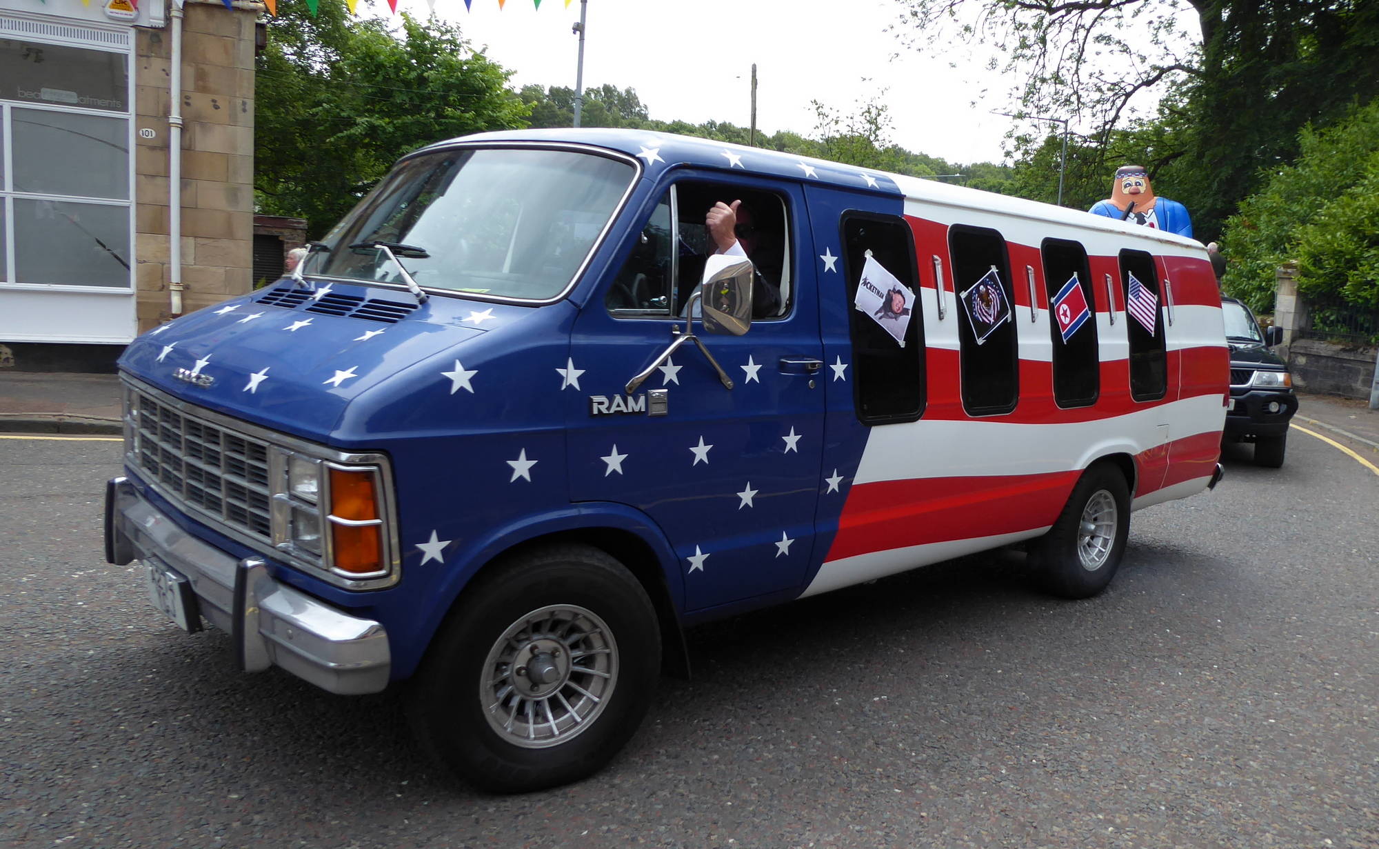 Dodge Ram - Donald J Trump's personal transport?