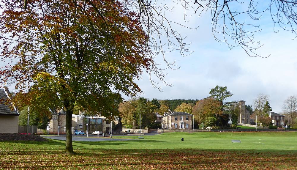 Glebe Playing Fields in Autumn