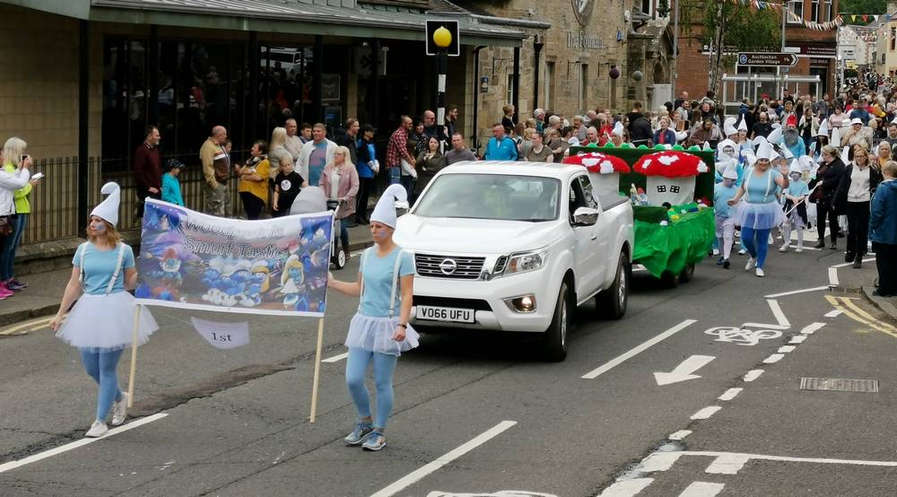 Smurfs by Woodpark Primary School