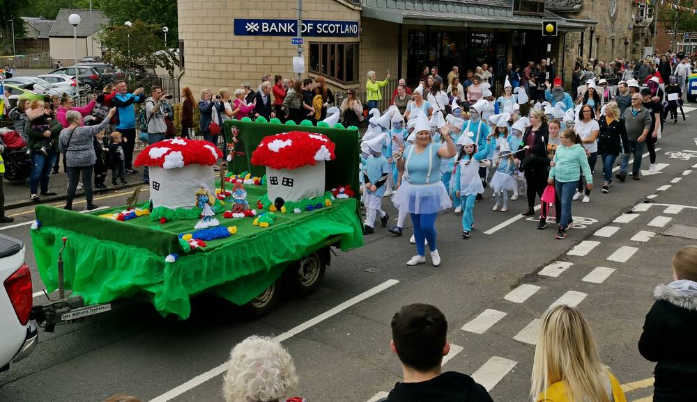 Smurfs by Woodpark Primary School