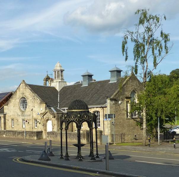 The Fountain in late afternoon light