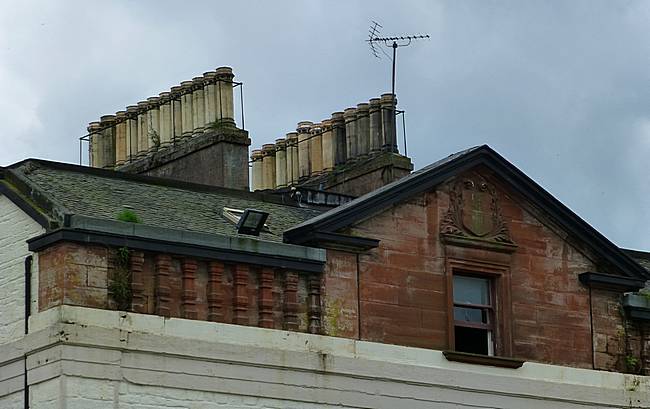 Auchlochan House Roofline