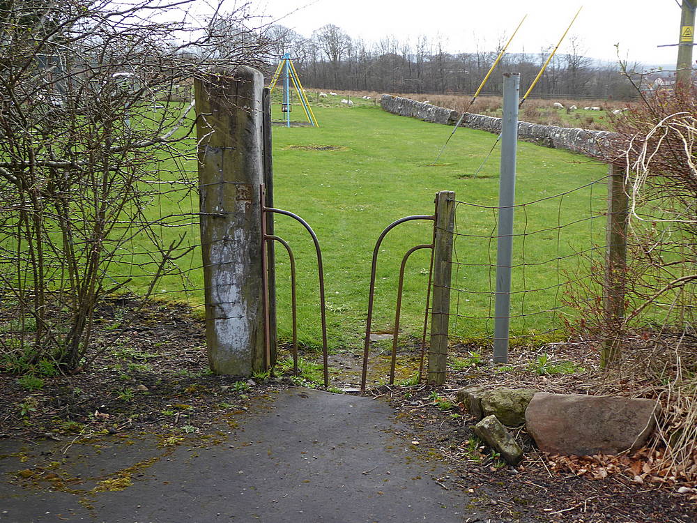 Brocketsbrae swing park former station goods yard