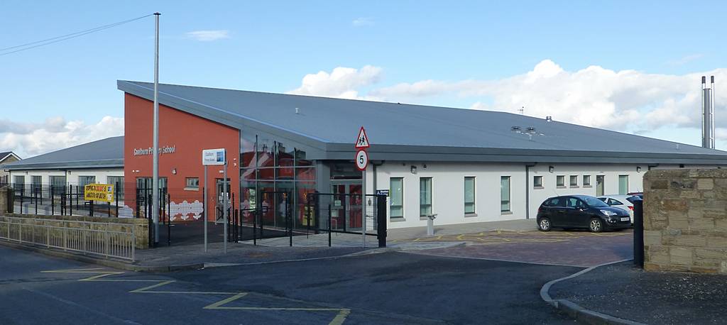 The completed Coalburn Primary School. March 2014