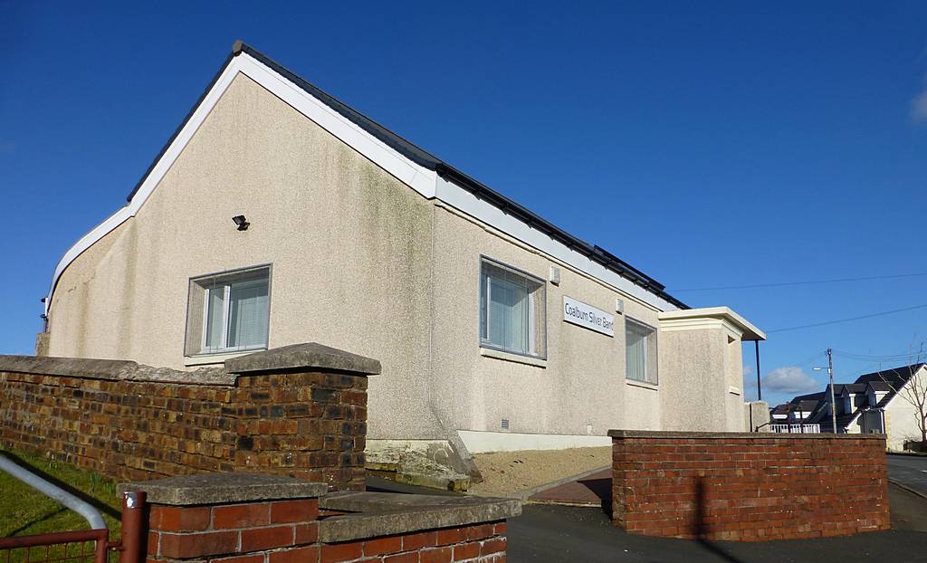 Coalburn Silver Band Hall. March 2014