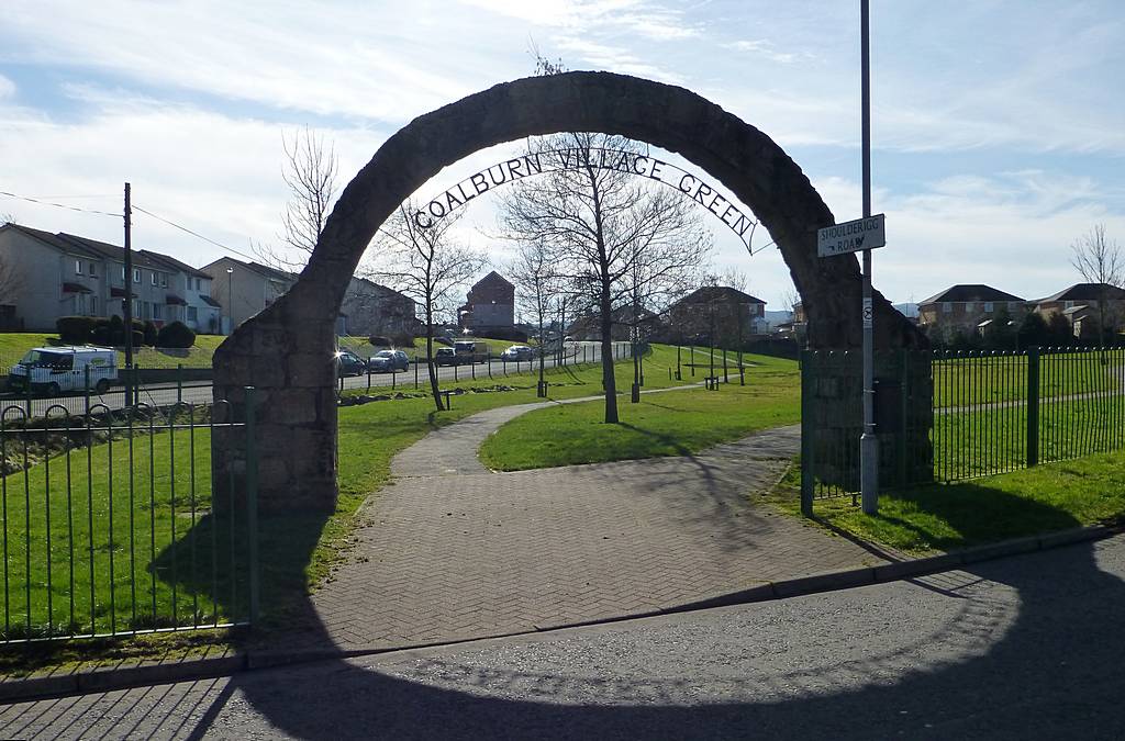 Coalburn Village Green. March 2014.