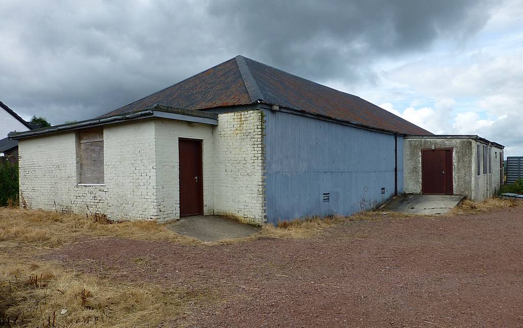 Victoria Hall. Home to the Coalburn IOR Pipe Band. July 2014.