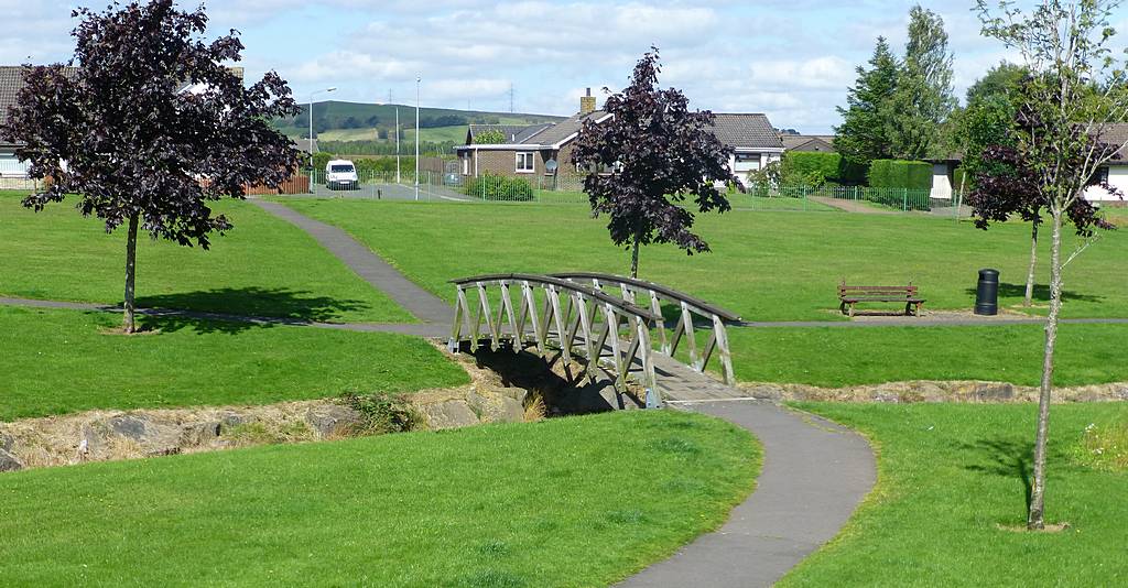 Coalburn Village Green. August 2014.