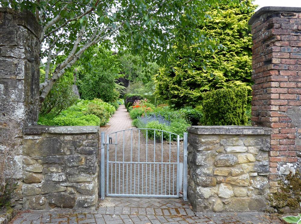 Entrance to Auchlochan Walled Garden