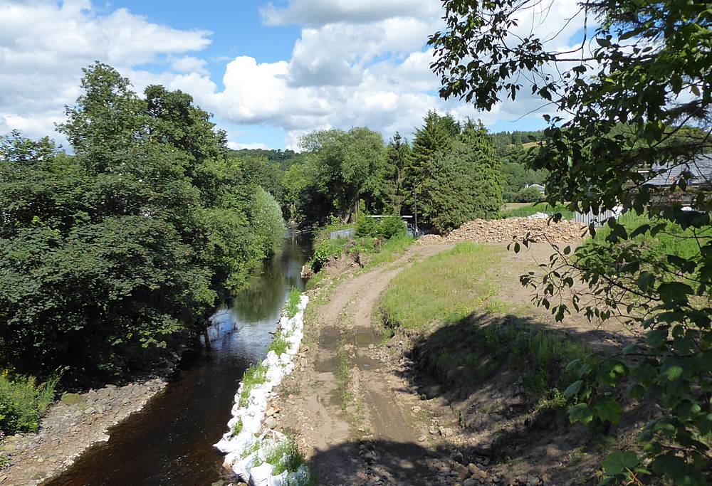 The River Nethan at Crossford