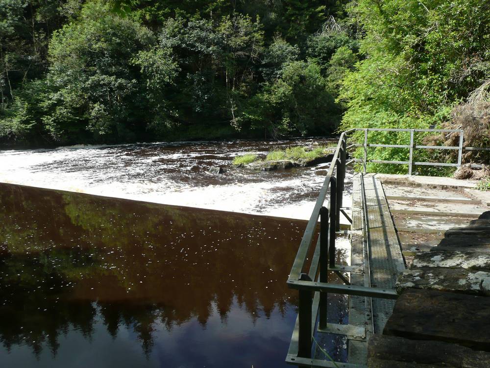 Weir at New Lanark