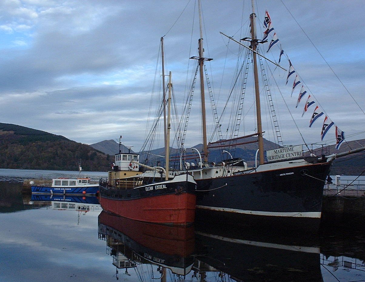 Boats at Inverarary