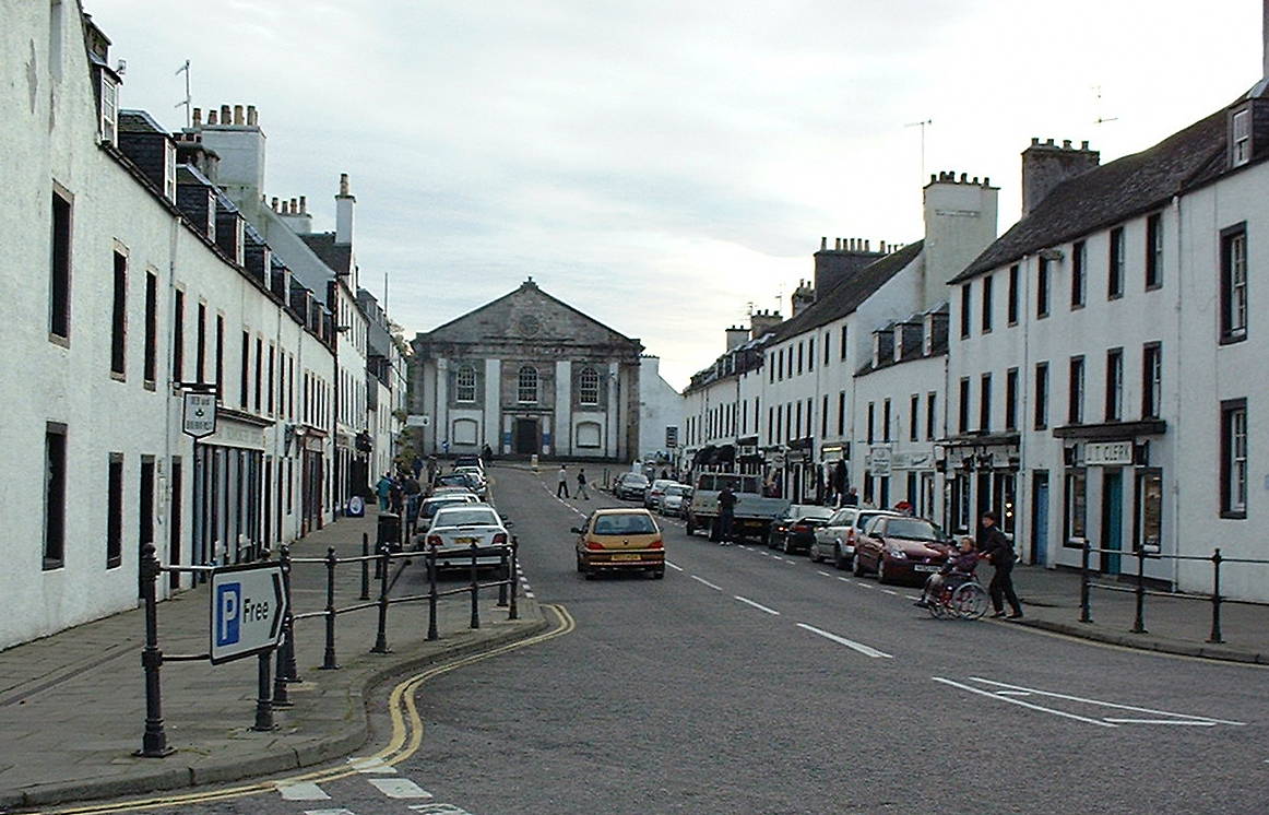 Main Street in Inverarary