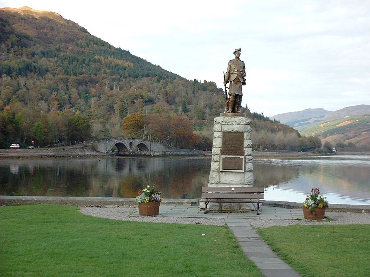 Inverarary view across bay