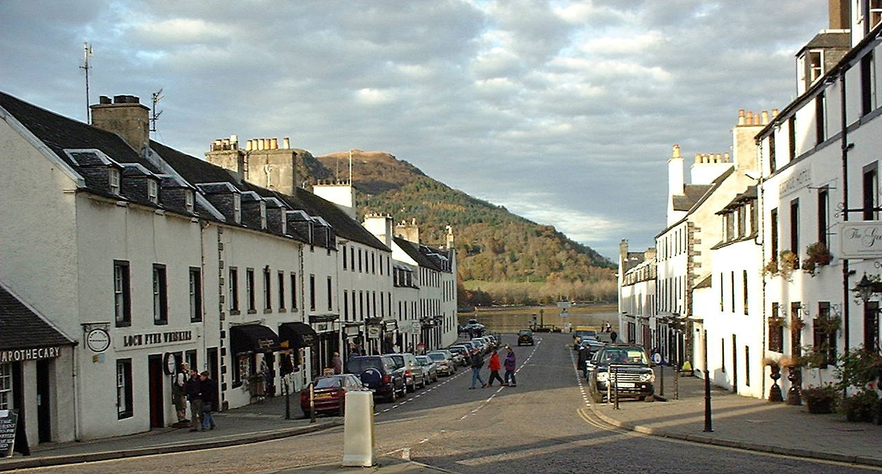 Main Street in Inverarary