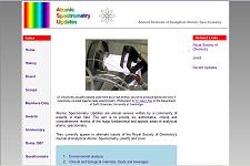 Website for Atomic Spectrometry Updates