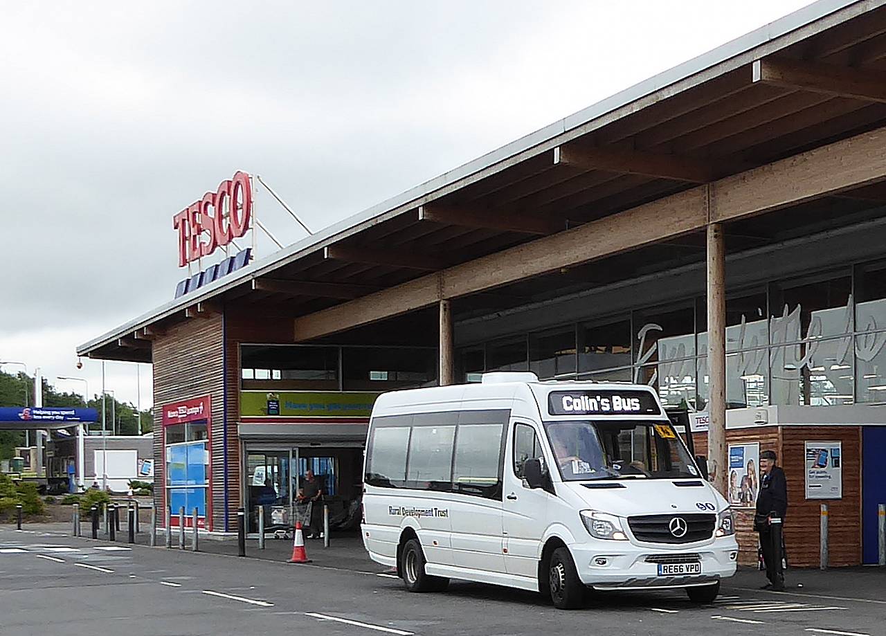 L1 Local bus (Colin's bus) at Tesco