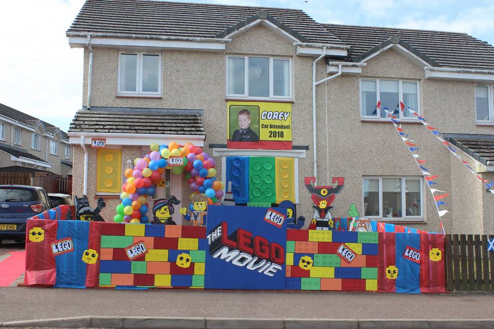 Decorated houses