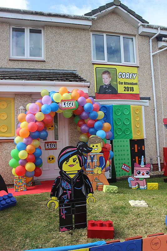 Decorated houses