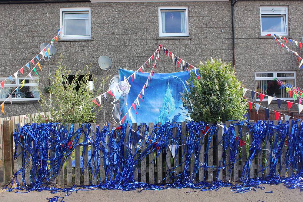 Decorated houses