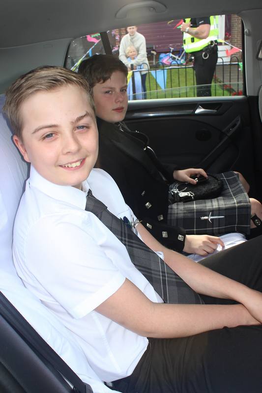 Lord in Waiting, Cameron with one of the car attendants