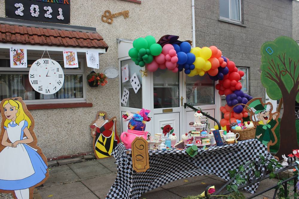 Decorated house 