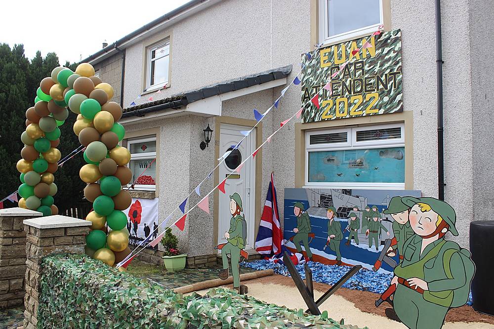 Decorated houses