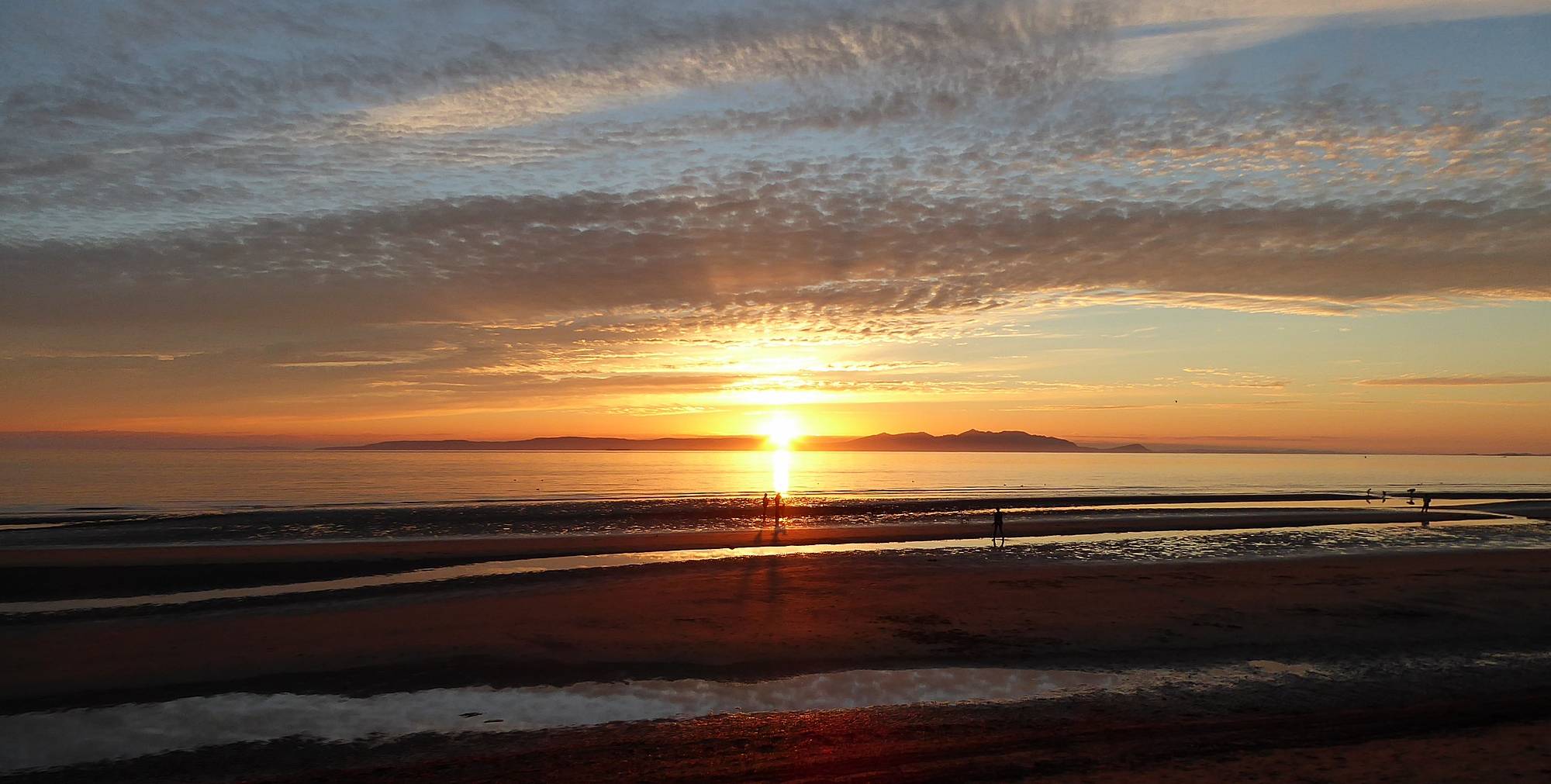 Sunset at Ayr Beach