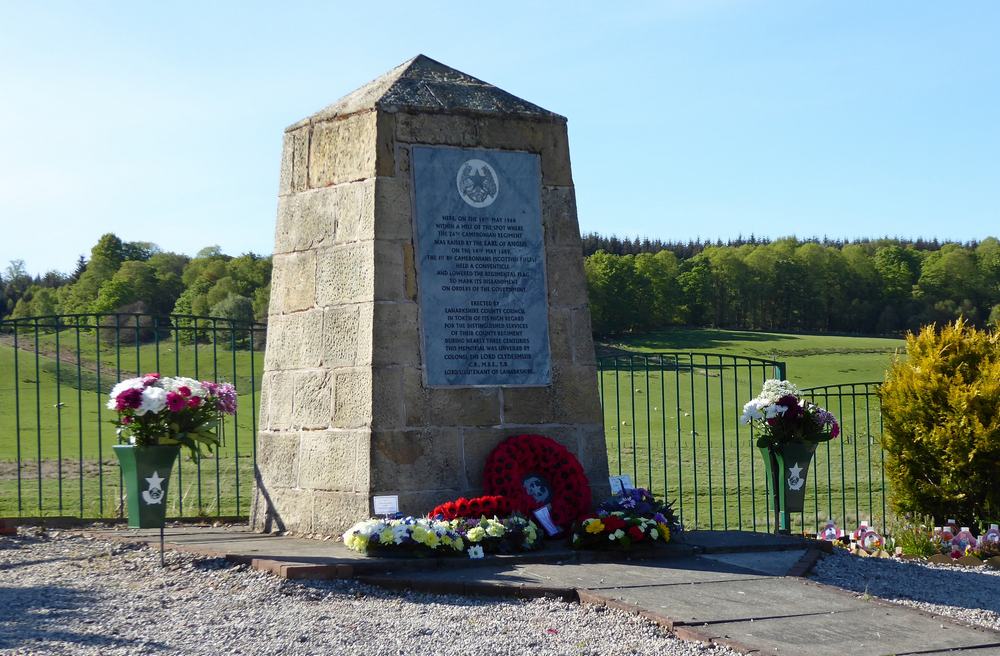 Cameronians Memorial, Douglas Estate