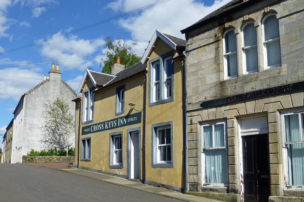 Douglas - Cross Keys Inn, Main Street