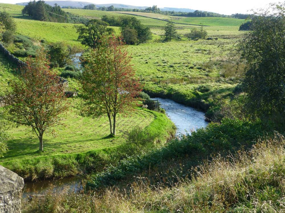 Poniel Water at Folkerton Mill.