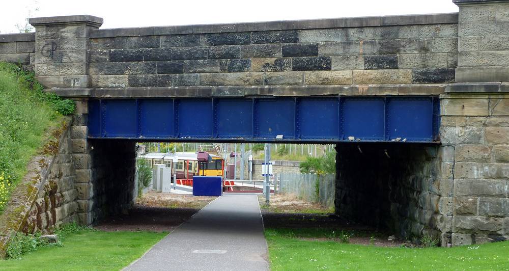 MacNeil Street Bridge at larkhall station. 