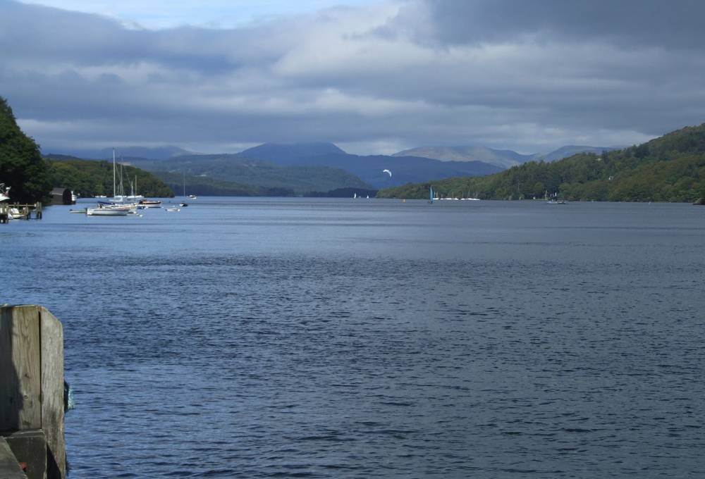 Lake Windermere from Lakeside Pier
