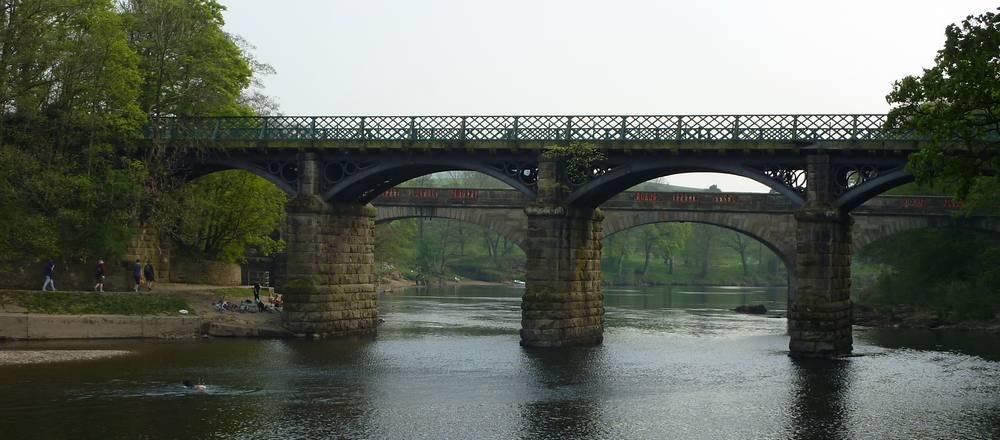 Bridges at Crook O' Lune, a popular local beauty spot.