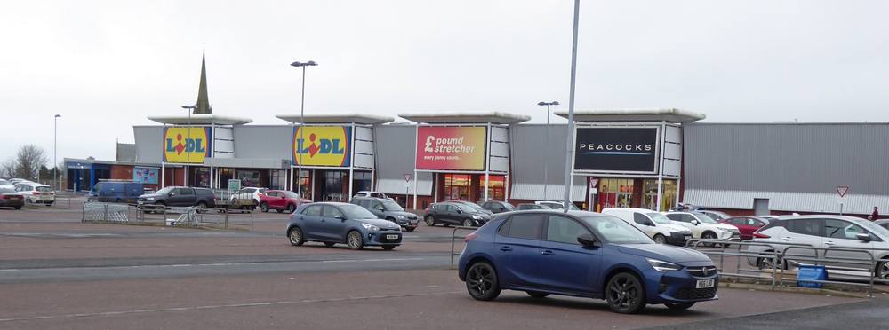 Lidl at Braidfute Retail Park