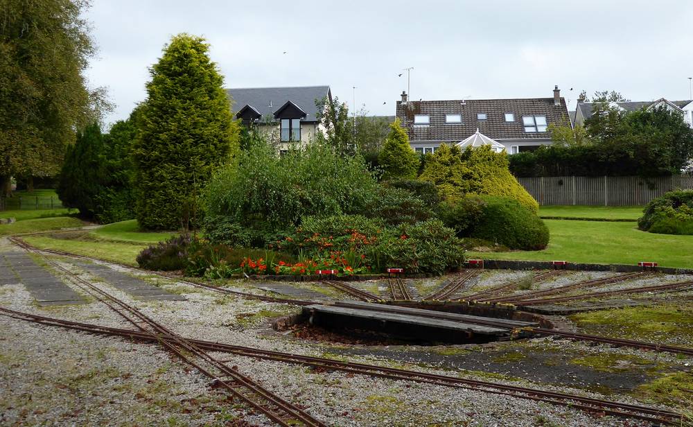 Track for Strathaven Miniature Railway 