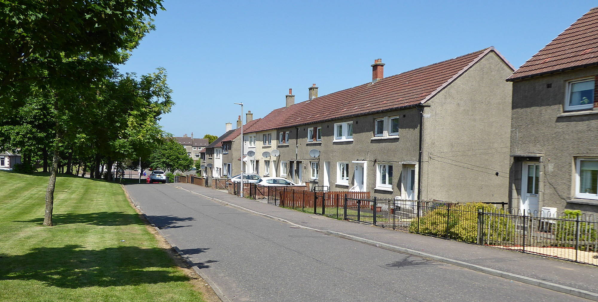 Hope Road - Thornton Road to Lindsey Road section.