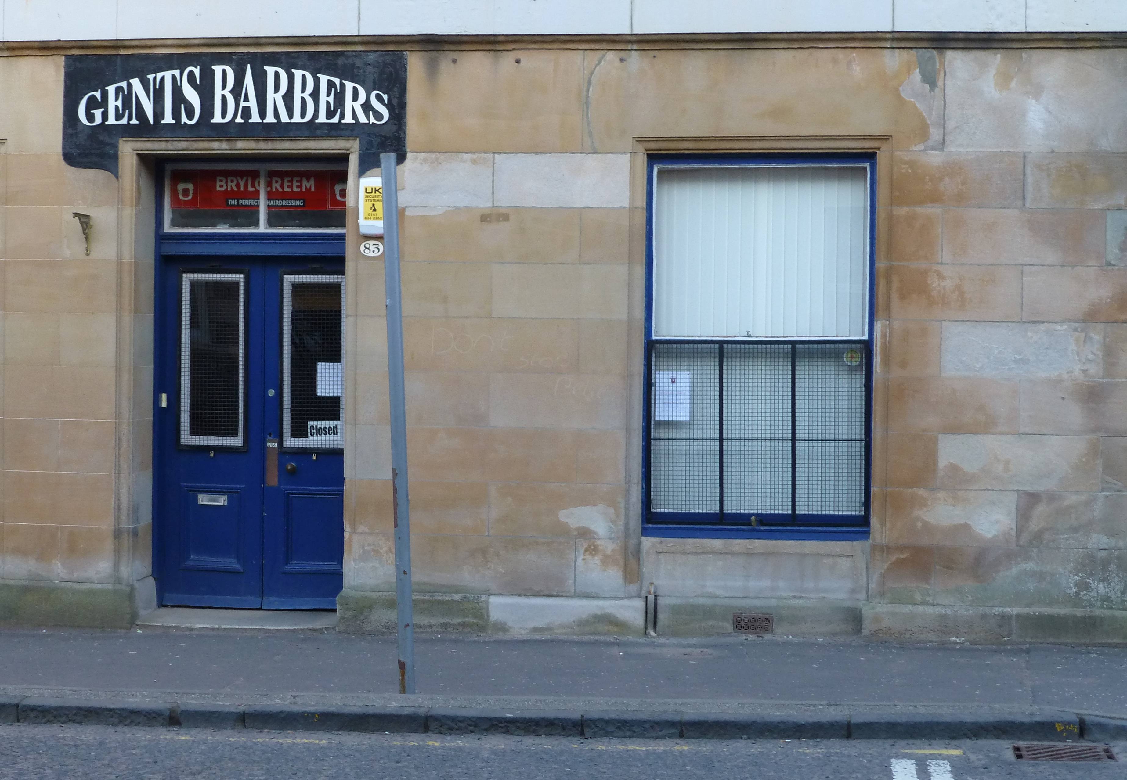 Kenny Bell's Barbers, Abbeygreen 