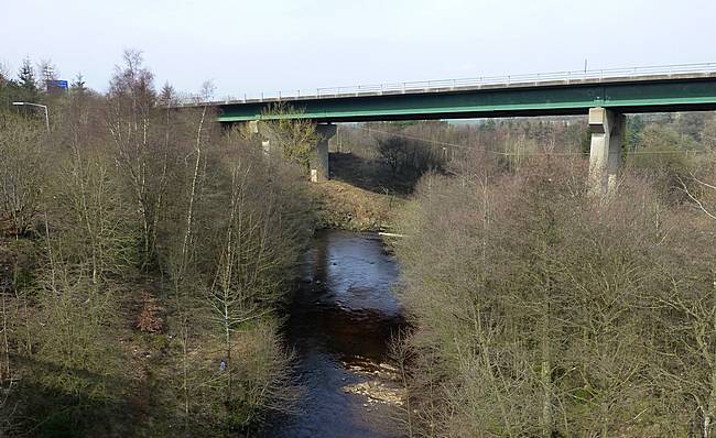 Motorway Bridge over Nethan