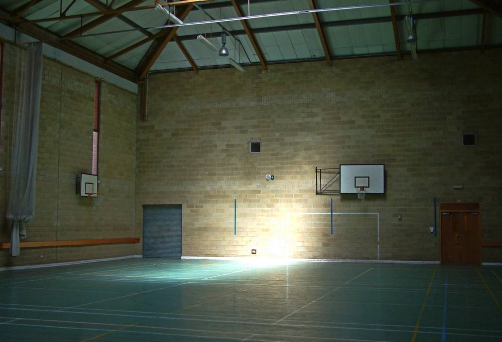 Inside Sports Hall
