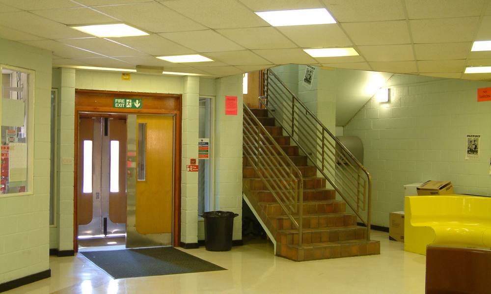 Reception Area in main building