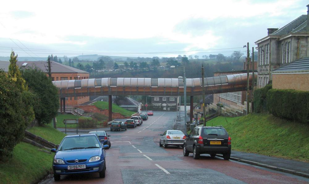 The bridge across School Road