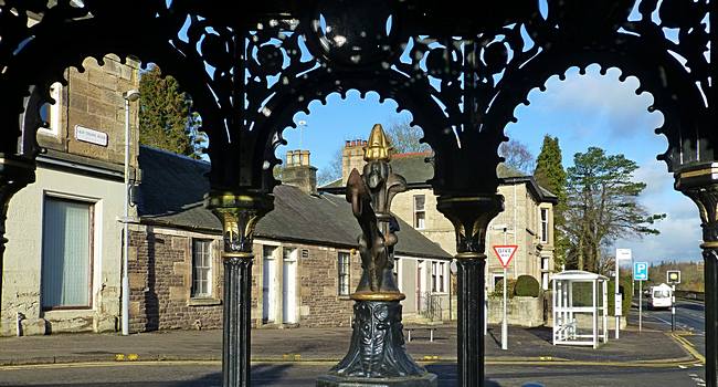 View through the Fountain, Lesmahagow