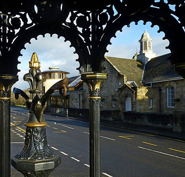 View through the Fountain, Lesmahagow